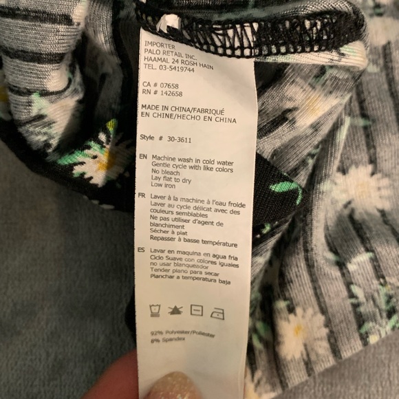 Streetwear Society - Daisy floral pattern - Mini dress - Picture 4 of 4